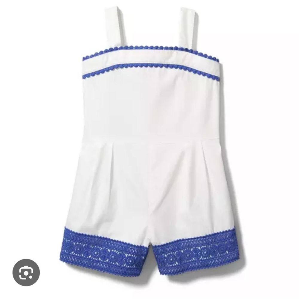 NWT Janie and Jack Crochet Romper
